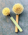 Dish Brush: Removable Head, Silicone Handle - Marley's Monsters