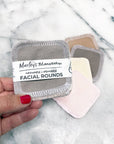 Set includes beige, light gray, cream and blush pink