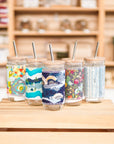 Glass Tumbler Set - 24 oz - Marley's Monsters