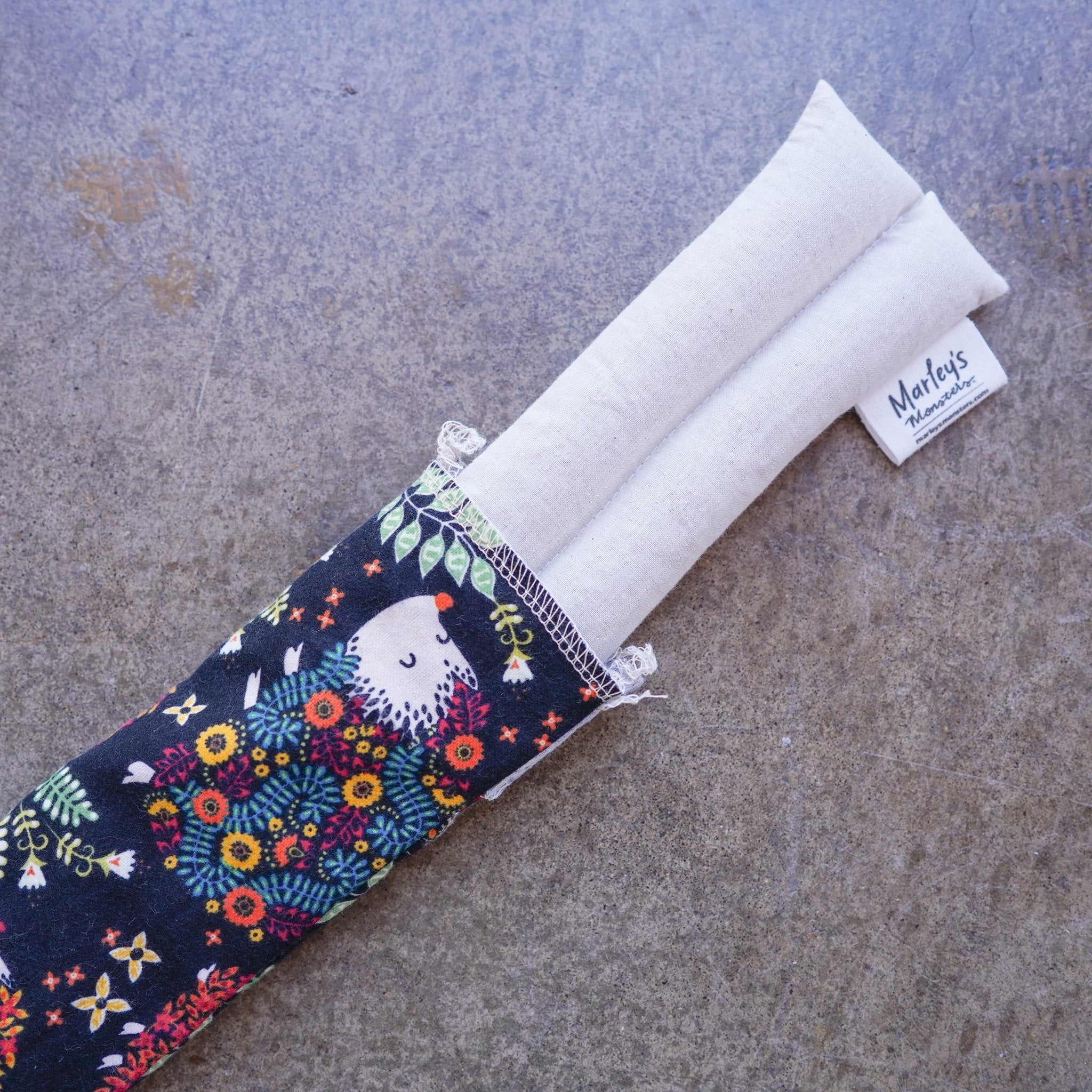 Heating Pad + Cover: Flax Seed - Marley's Monsters