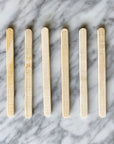 Bamboo Popsicle Stick: Set Of 24