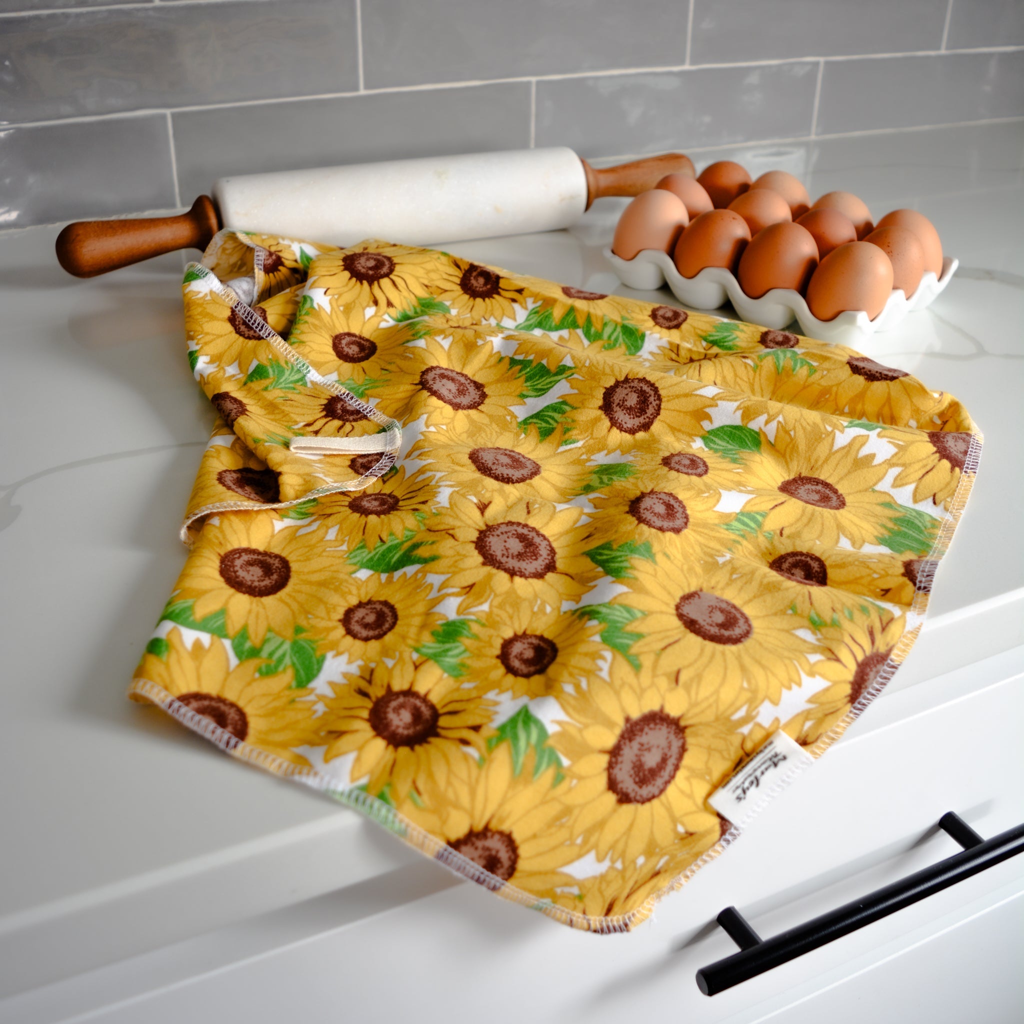 Kitchen Tea Towel: Fresh Prints - Marley's Monsters