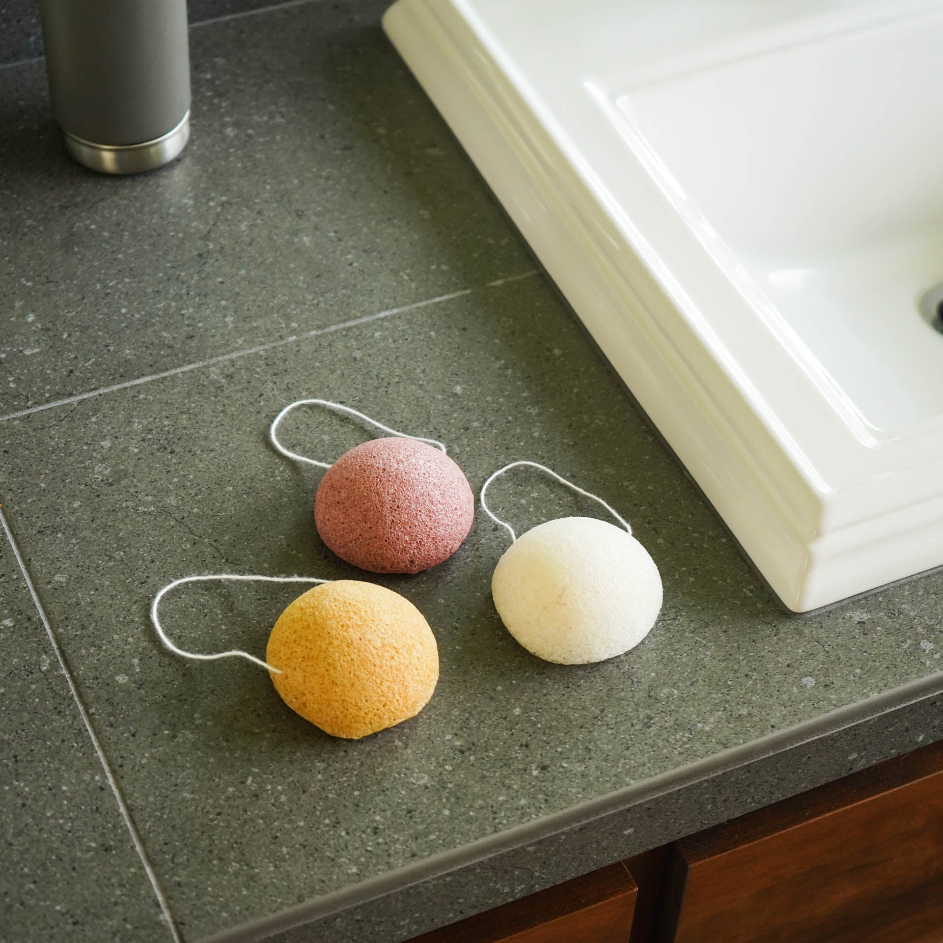 Konjac Facial Cleansing Sponge Red Clay