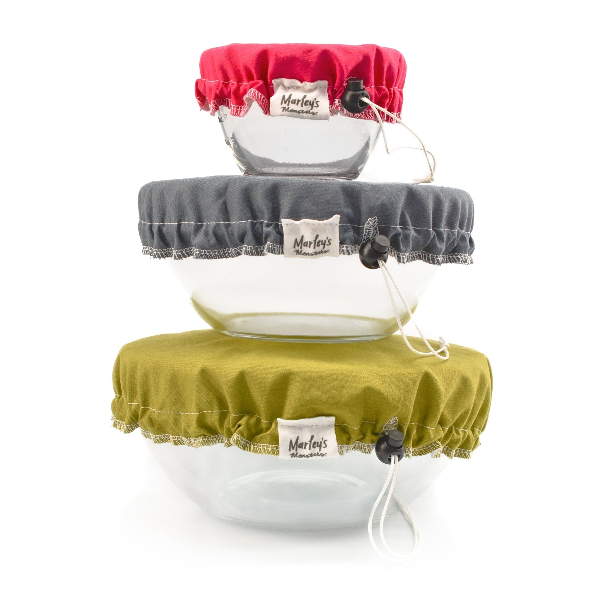 Linen Bowl Cover Bundle: Mixed Colors - Marley's Monsters