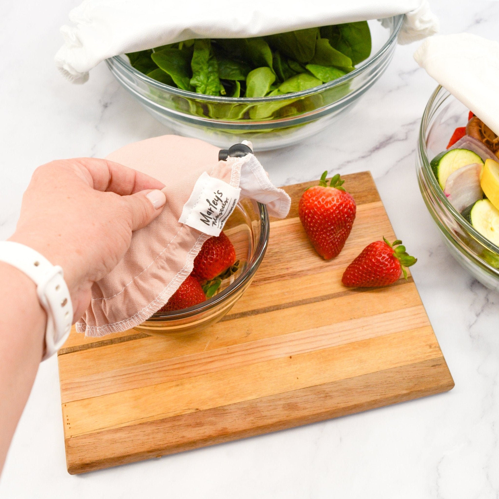 Linen Bowl Covers Reusable Bowl Covers Marley's Monsters