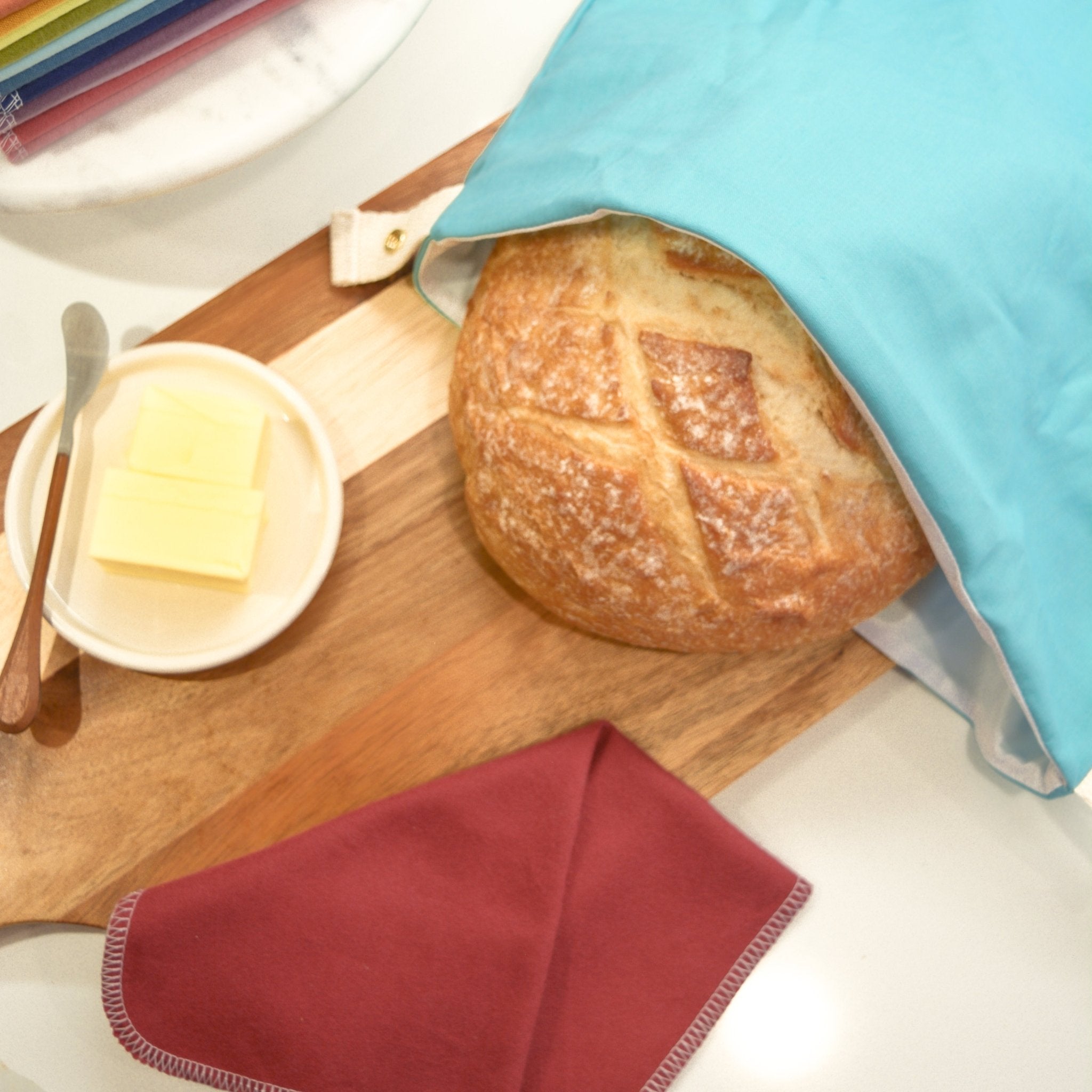 Linen Bread Bag - Marley's Monsters