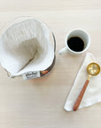 Organic Reusable Coffee Filters: Cone