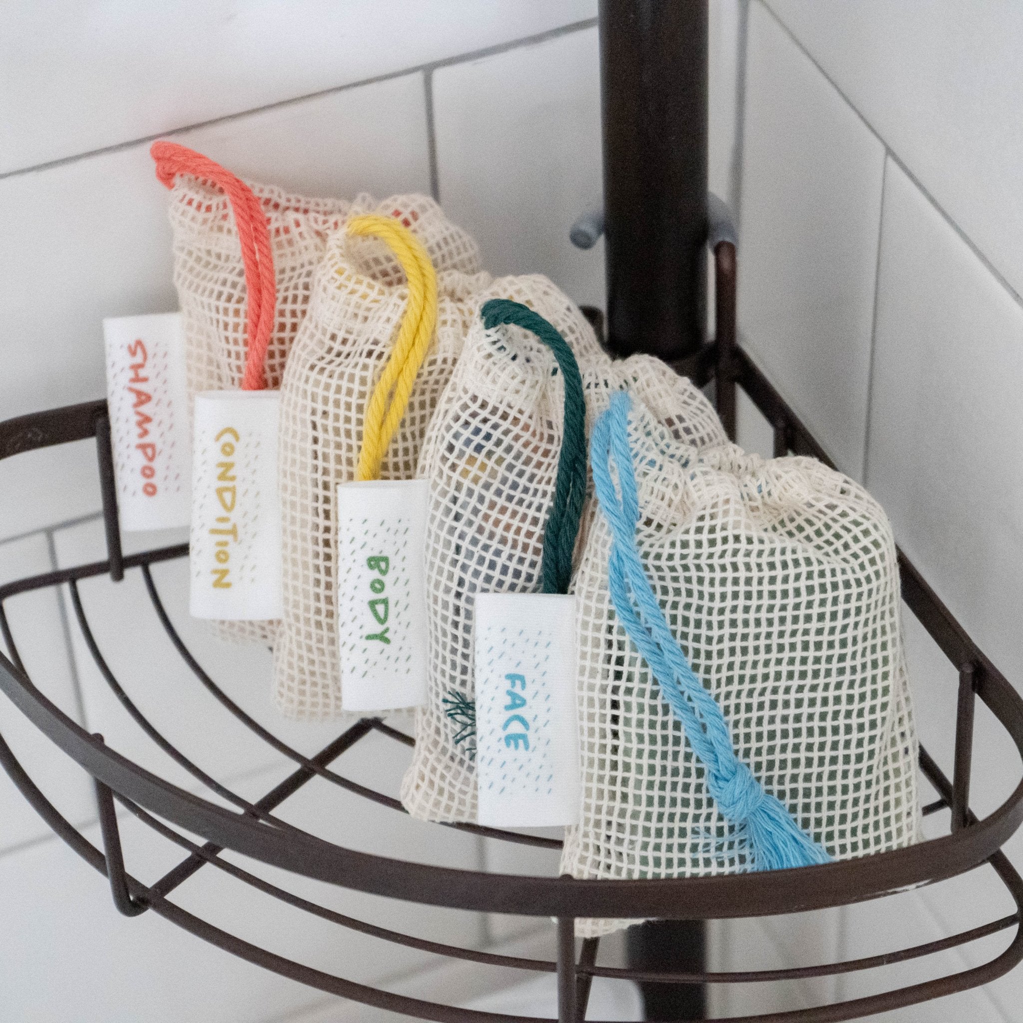 Organic Cotton Soap Saver Bags | Pack of 3