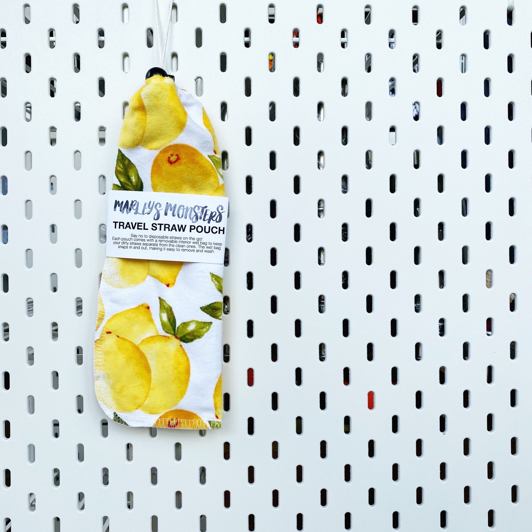 **Overstock** Straw Pouch - Marley's Monsters