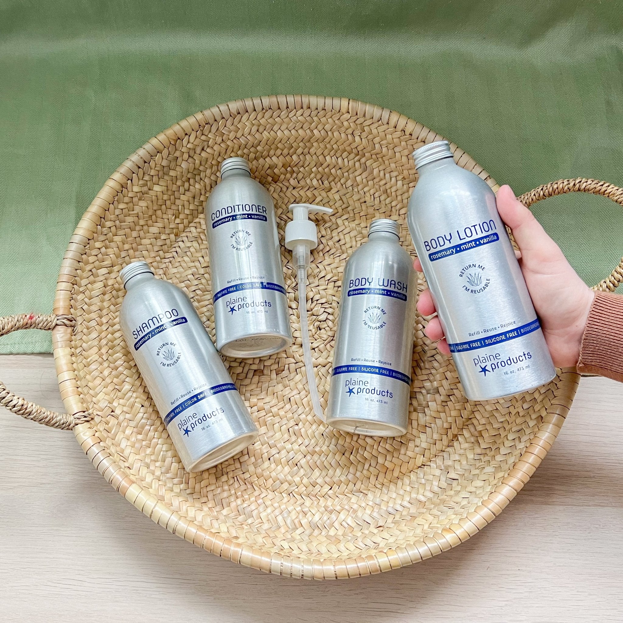 Plaine Products - Shampoo, Rosemary Mint Vanilla