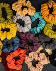 *SALE* Upcycled Scrunchies: Linen - Marley's Monsters