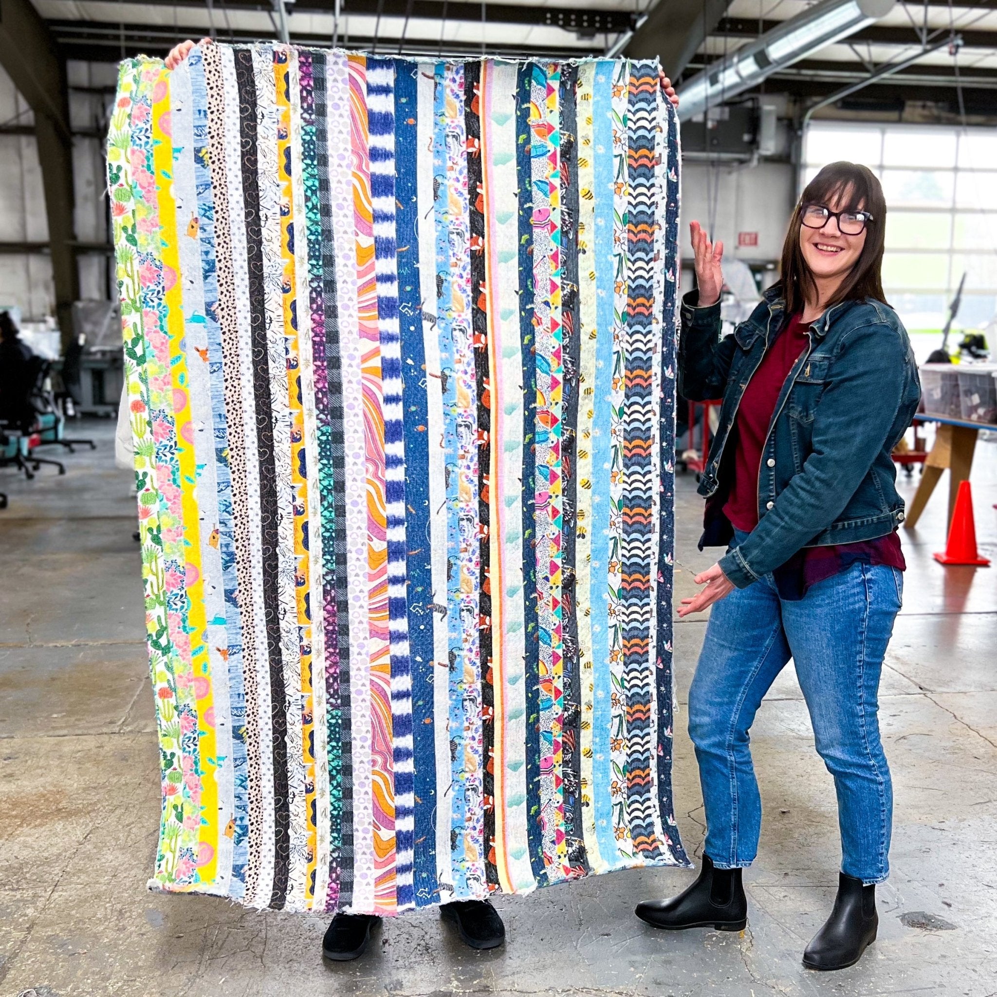 Scrap Felt Fabric Yardage - Marley's Monsters