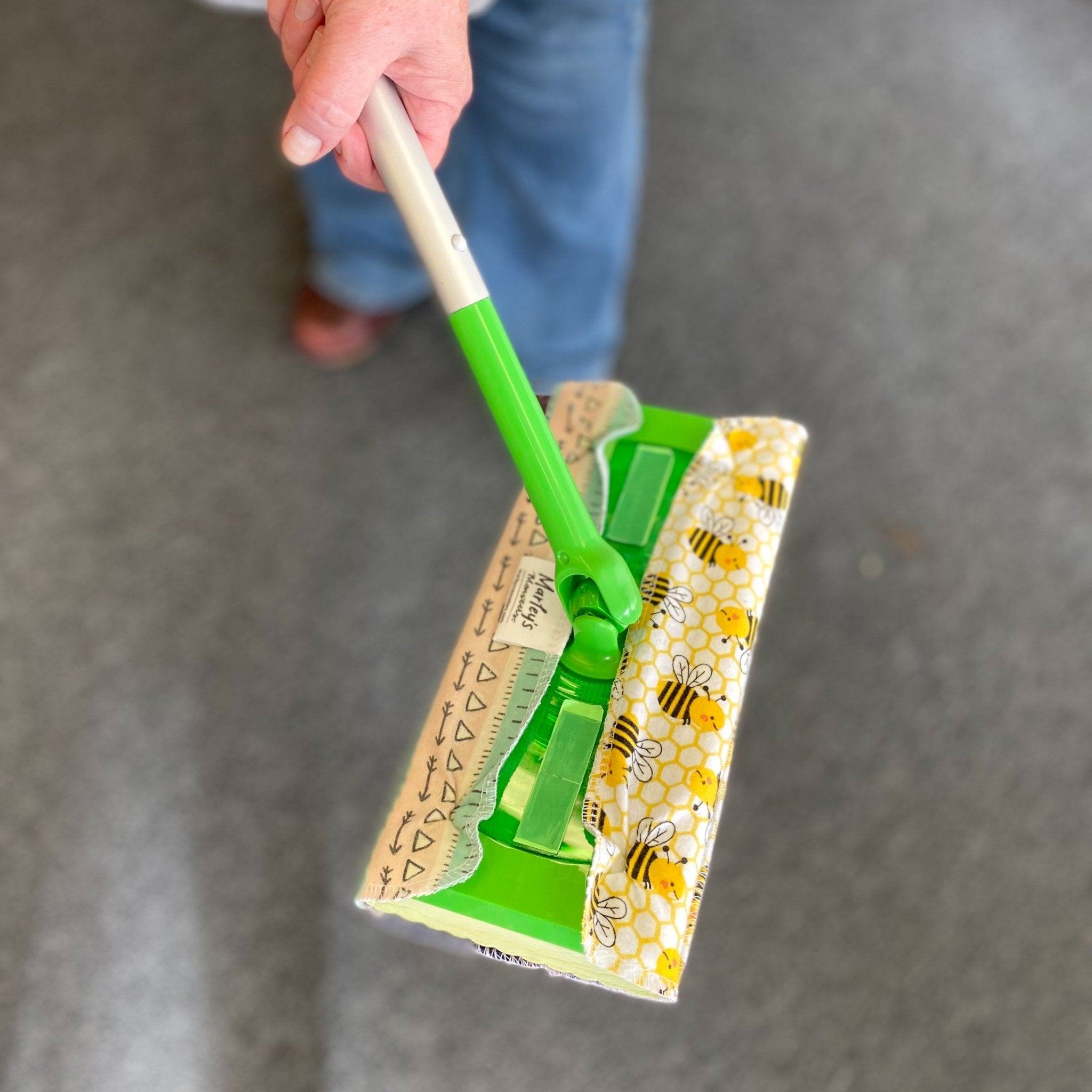 Scrap Felt Mop Pads: Set of 2 - Marley's Monsters