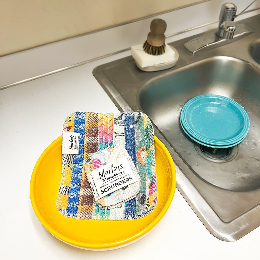 Scrap Felt Scrubber Set - Marley's Monsters