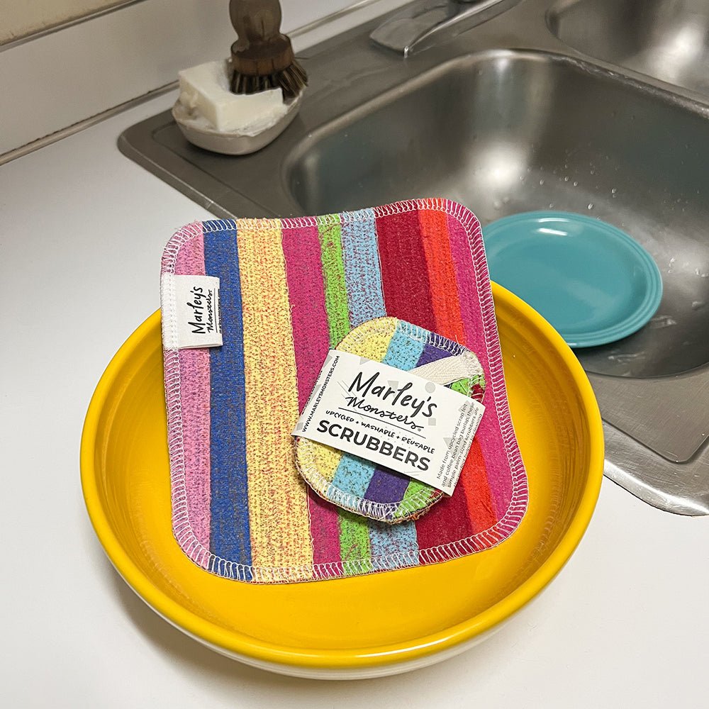 Scrap Felt Scrubber Set - Marley's Monsters