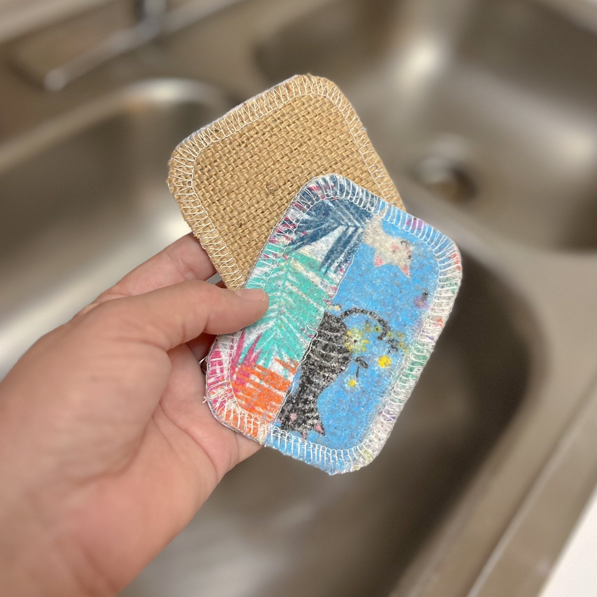 Purchase Highly Absorbent, Reusable utensils scrubber 