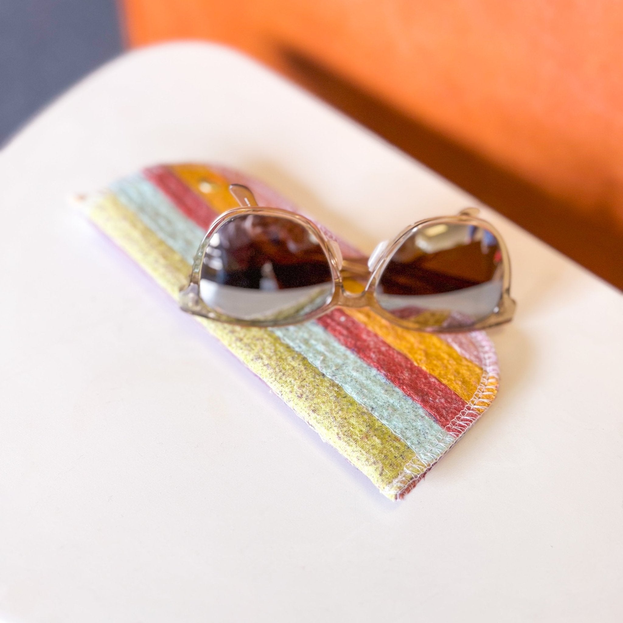 Scrap Felt Sunglass Sleeve - Marley's Monsters