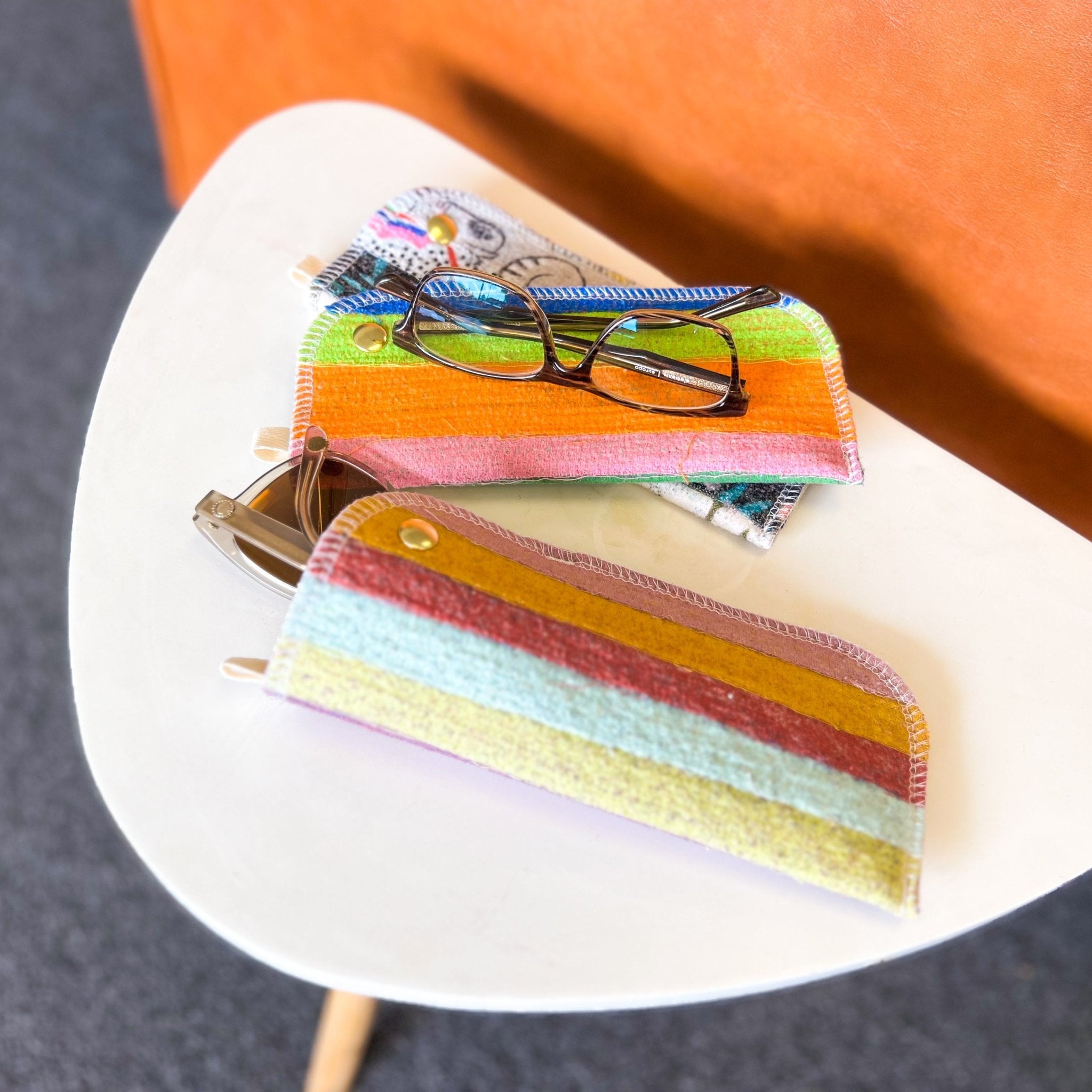 Scrap Felt Sunglass Sleeve - Marley's Monsters