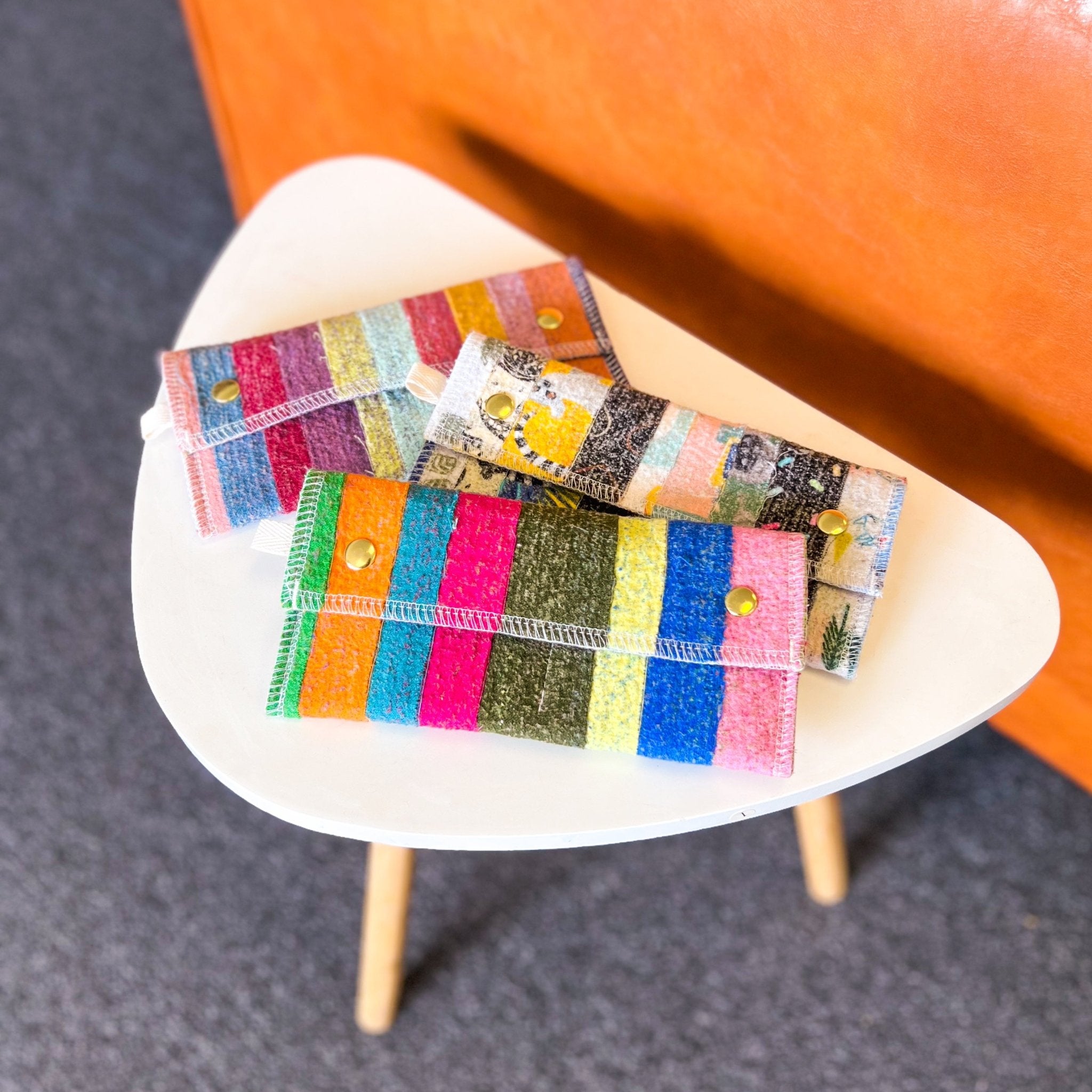 Scrap Felt Wallet | Marley's Monsters | Eugene, OR