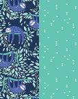 *Seconds* Face Mask: Ties - Lightweight Cotton - Marley's Monsters