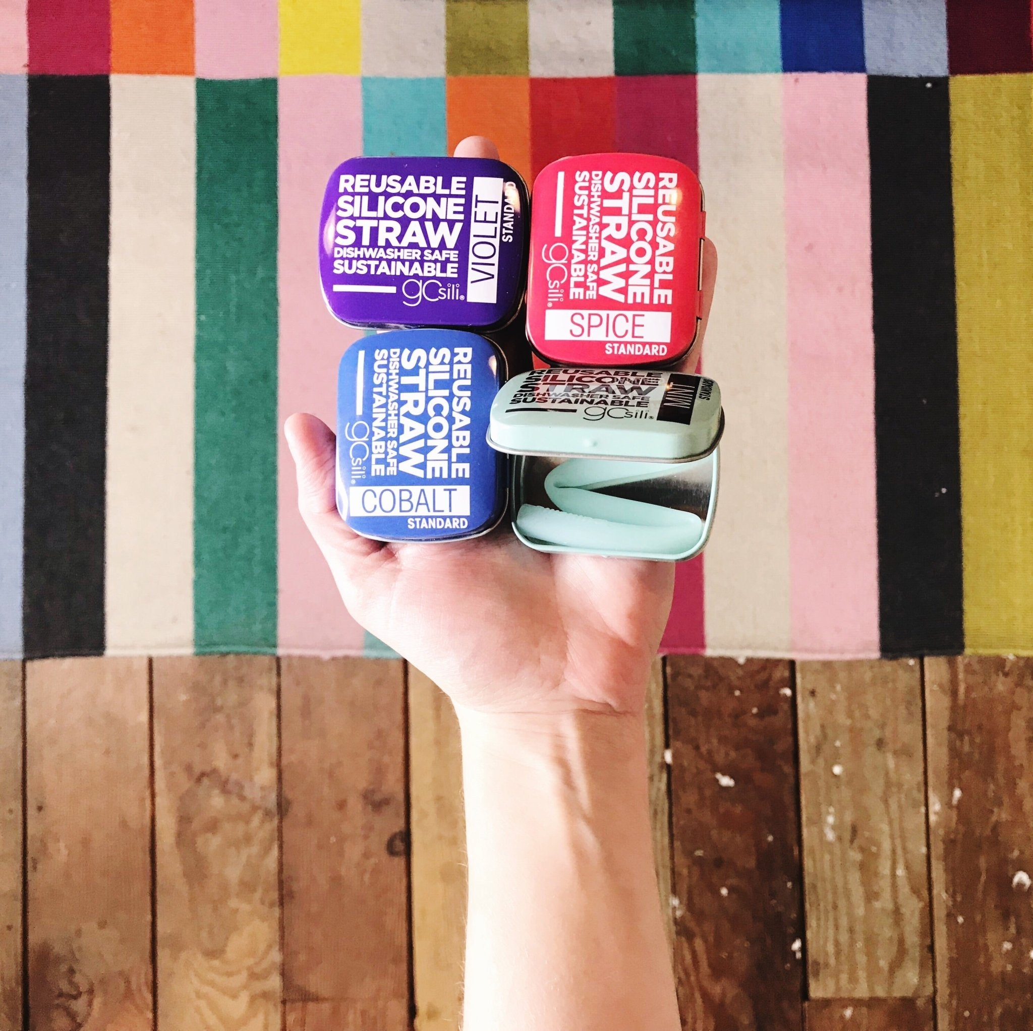 Silicone Straw & Travel Tin - Marley's Monsters