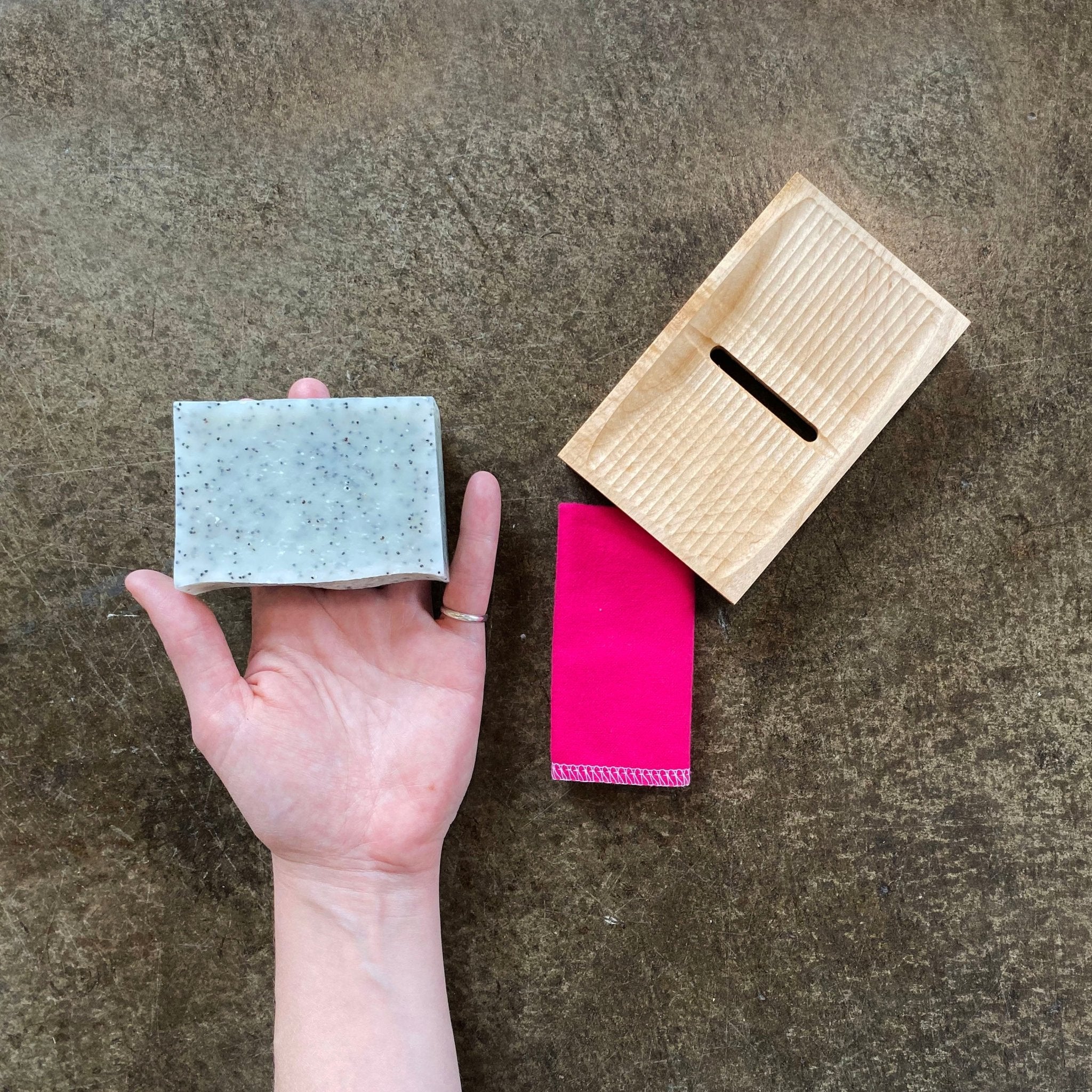 Maple Soap Dish Wood Soap Dish Marley's Monsters