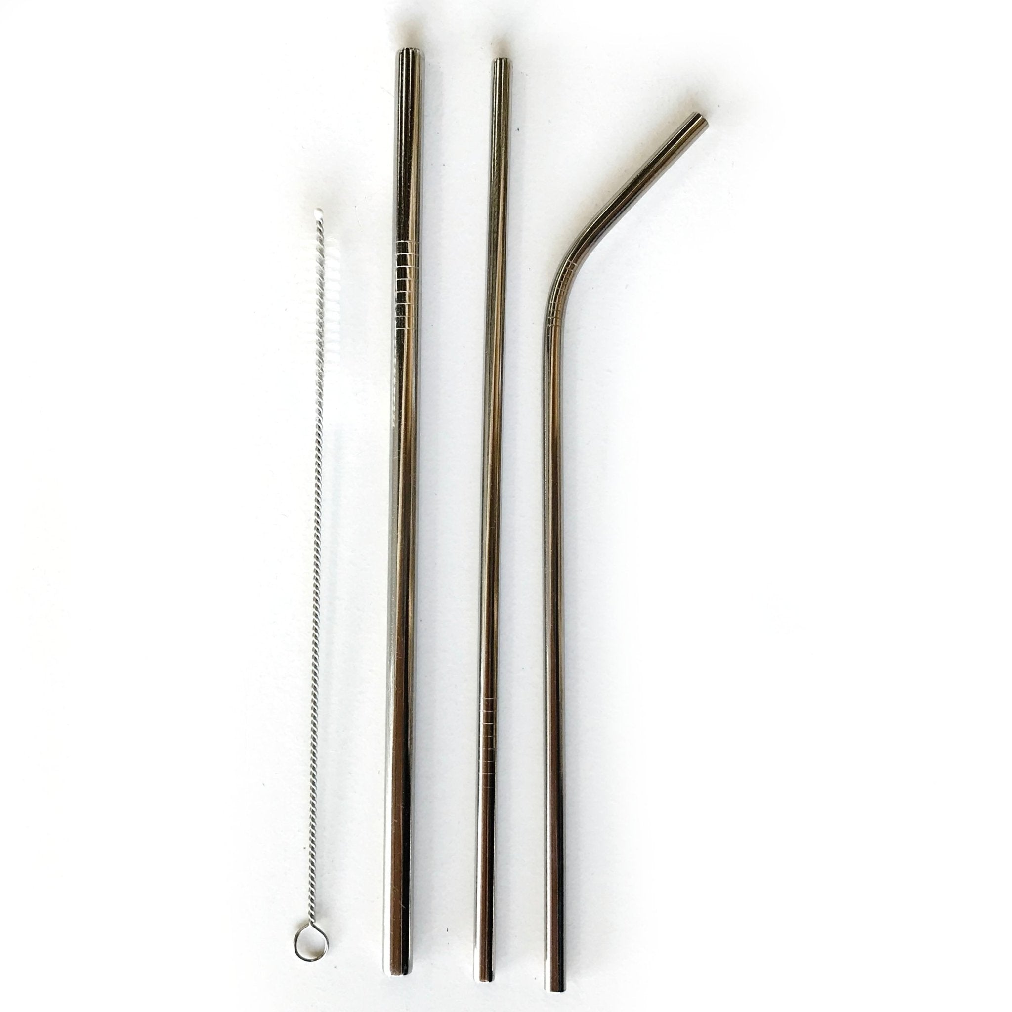 Simple MODERN 6 pack Reusable stainless steel straws