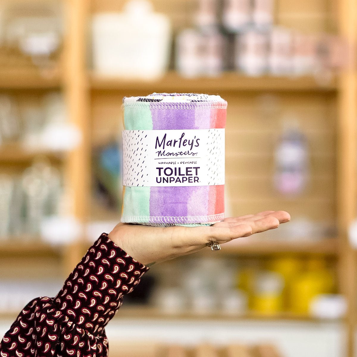 Toilet UNpaper® Roll - Reusable Toilet Paper | Marley's Monsters