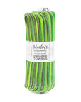 UNpaper® Towels: Color Mixes - Greens - Marley's Monsters cotton flannel reusable paper towels