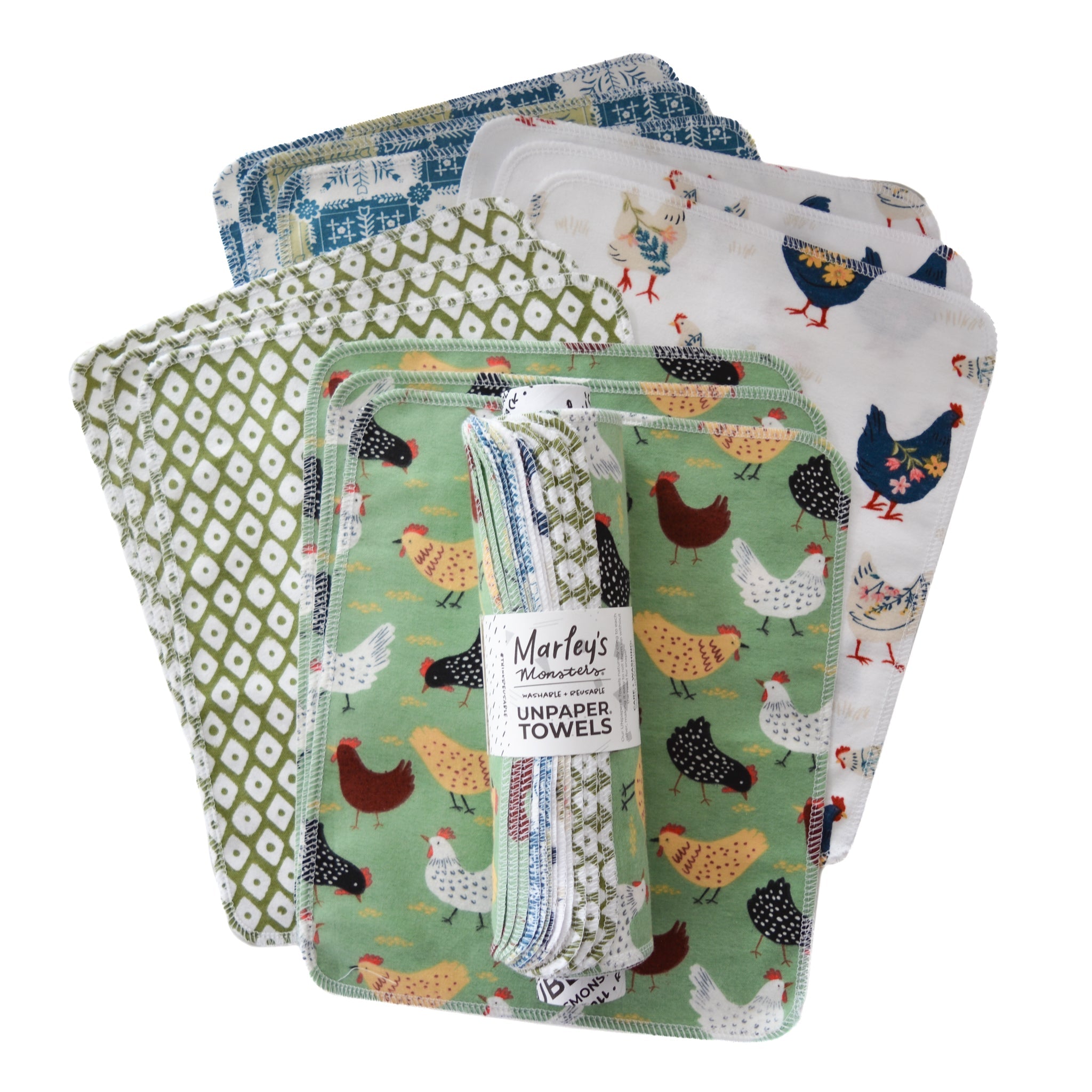 UNpaper® Towels: Country Kitchen - Marley&#39;s Monsters