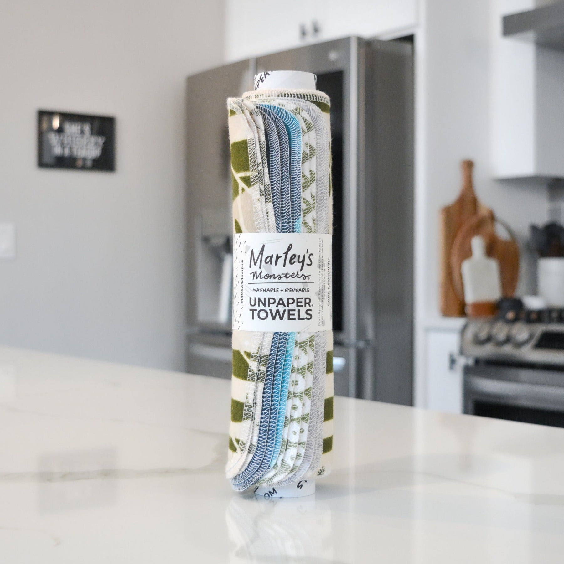 Marley's Monsters UNpaper Towel Roll 12 Count Elemental