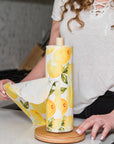 UNpaper® Towels + Holder: Vintage Fruits - Marley's Monsters