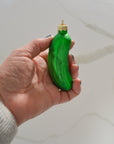 UNpaper® Towels: Holiday Pickles (6 count roll) + Glass Pickle Ornament - Marley's Monsters