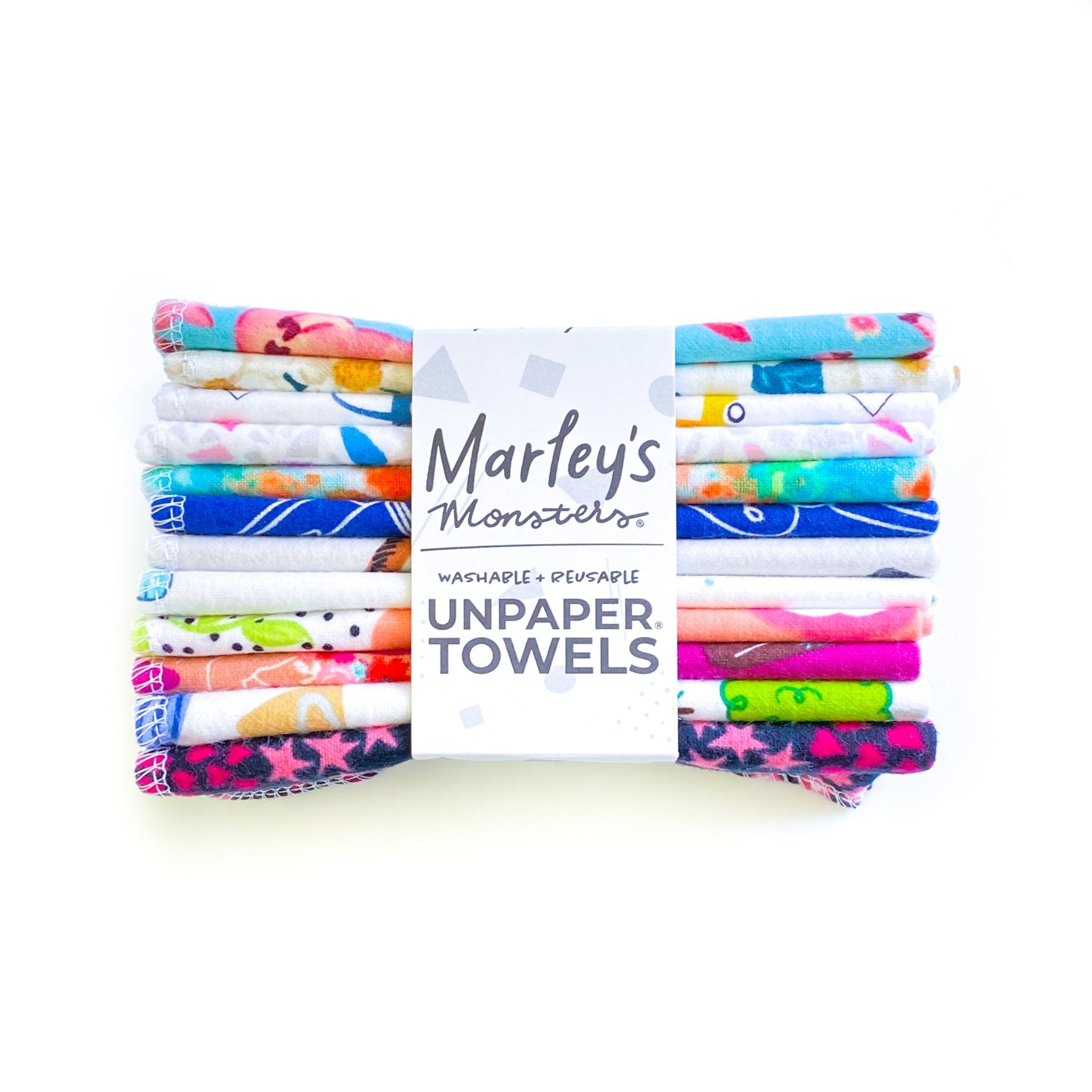 UNpaper® Towels Refill Pack: Prints - Marley&#39;s Monsters