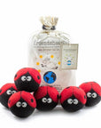 Wool Dryer Balls: Bugs Are Friends Set Of 6 - Marley's Monsters