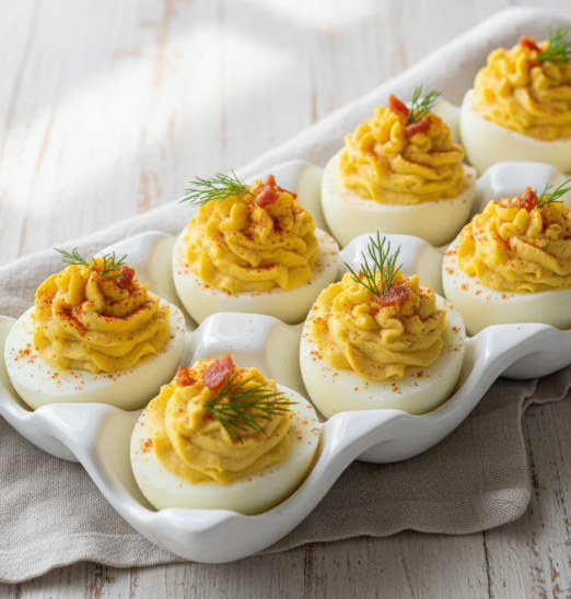 Porcelain Egg Holder Tray