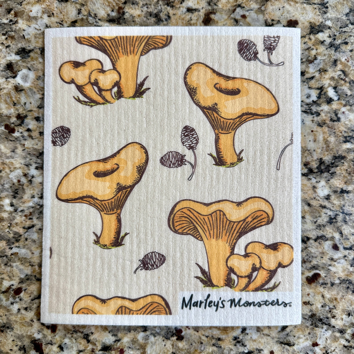 Swedish Dish Cloth: Fall Prints