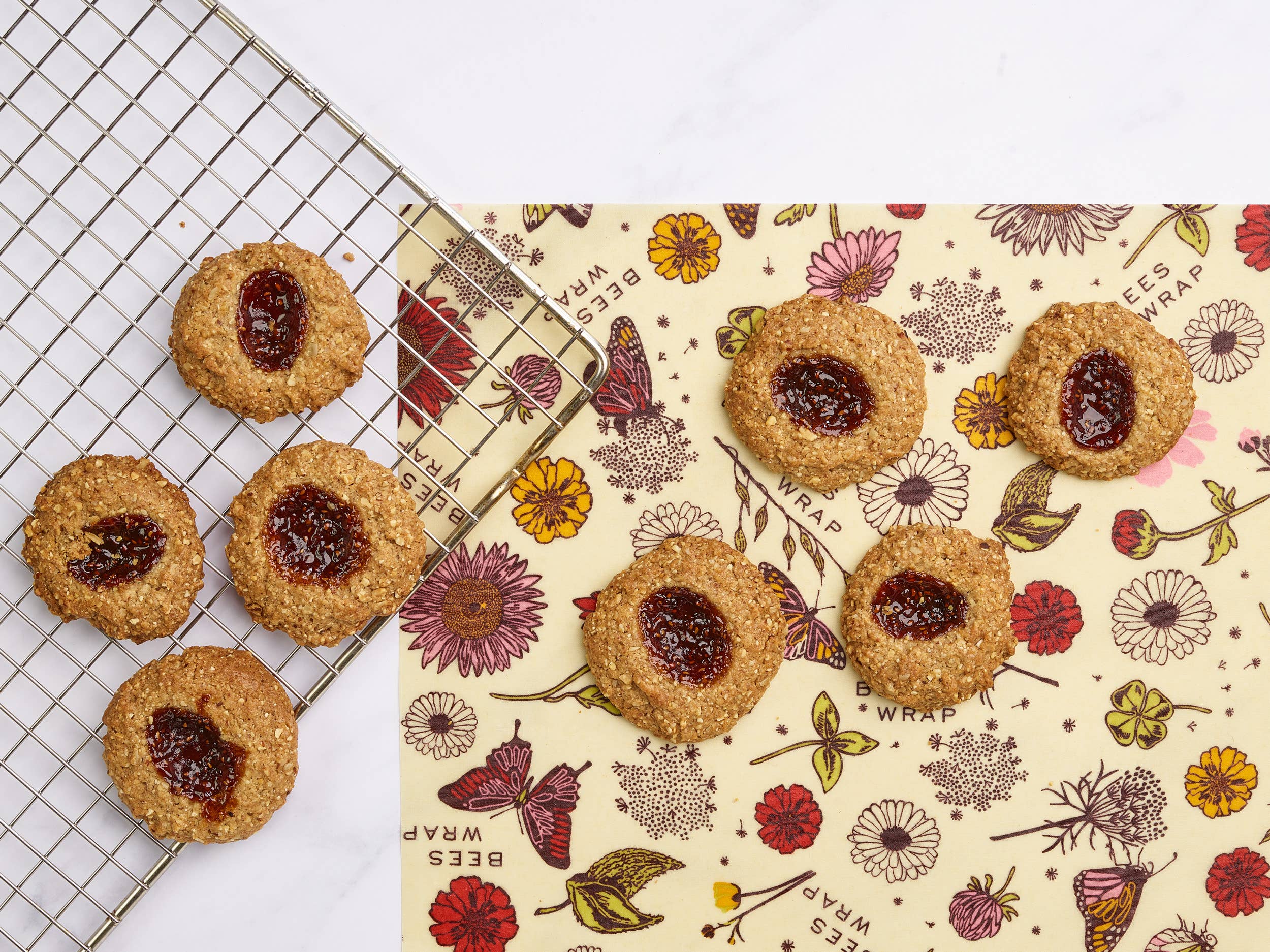 Beeswax Bread Wrap: Meadow Magic