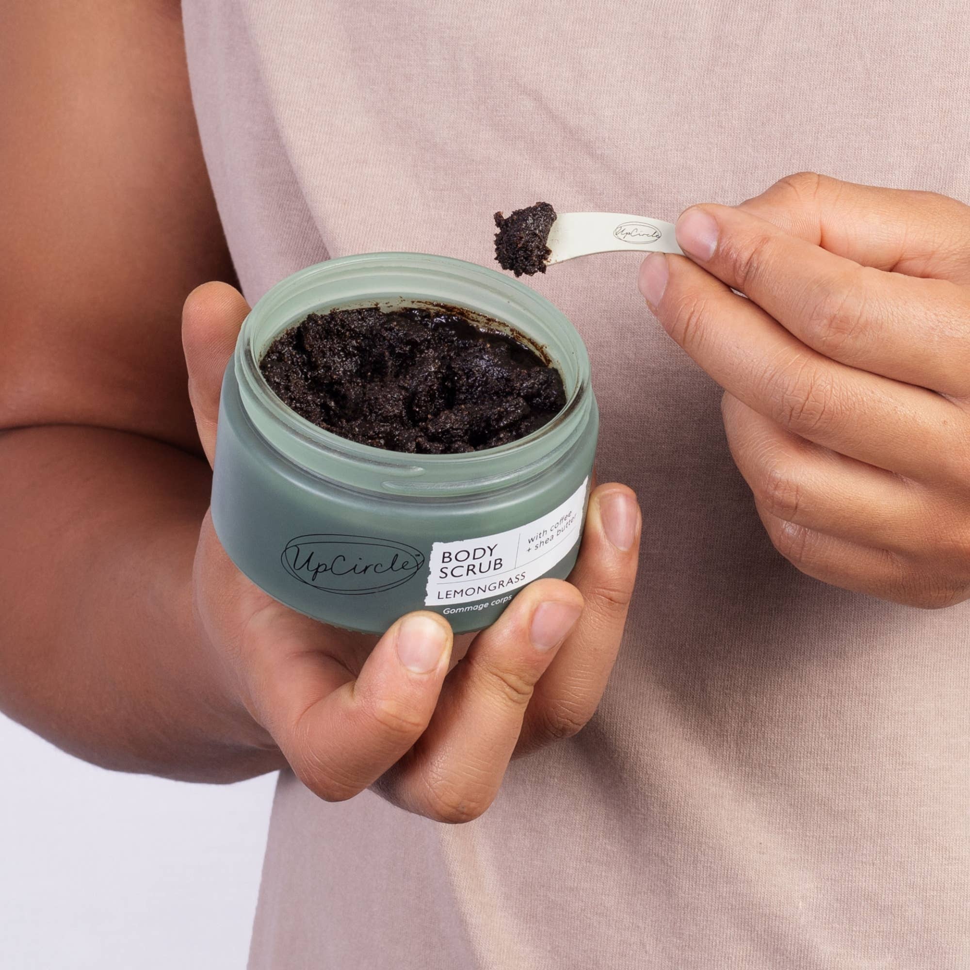 Body Scrub: Lemongrass with Coffee &amp; Shea Butter