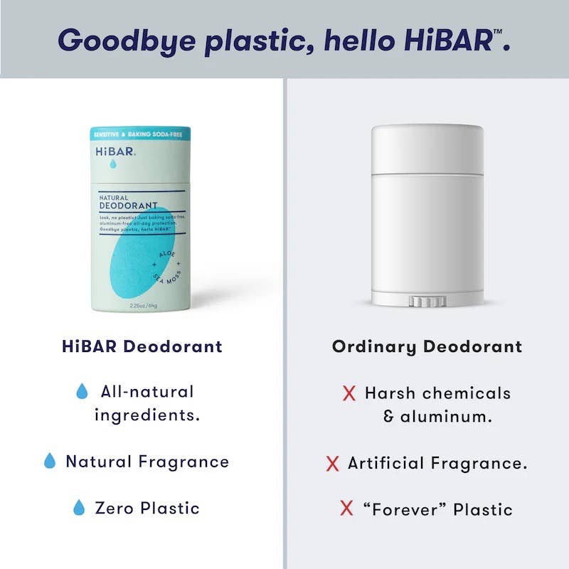 Deodorant: HiBAR