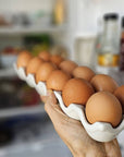 Porcelain Egg Holder Tray