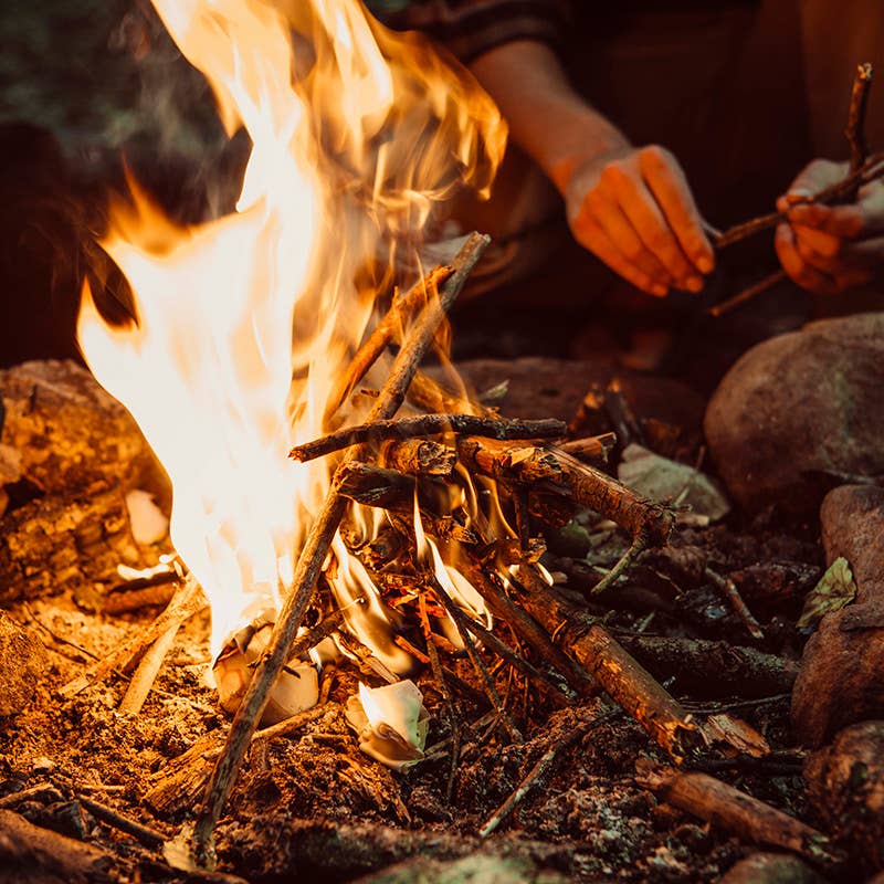 Scrap Fire Starters: Bees Wrap