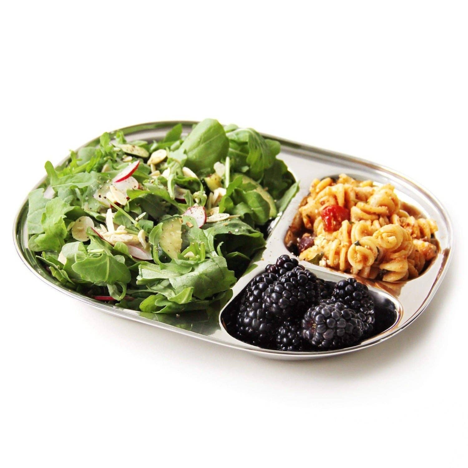 Camping Tray: Stainless Steel
