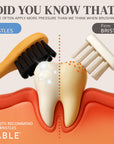Bamboo Toothbrush Head: Pack of 4