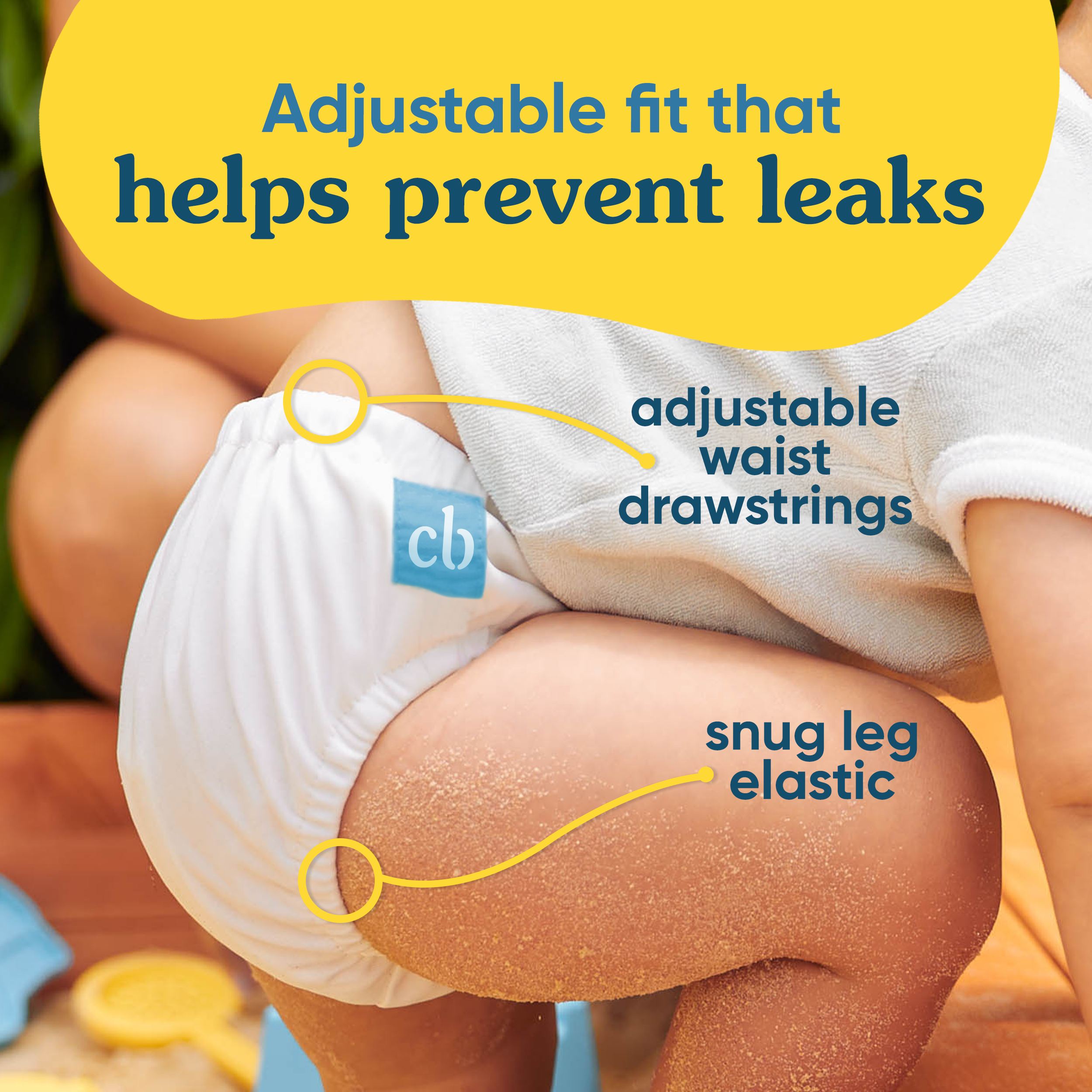 Reusable Swim Diaper: Charlie Banana