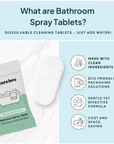 Bathroom Cleaner Spray Refill Kit / Tablets
