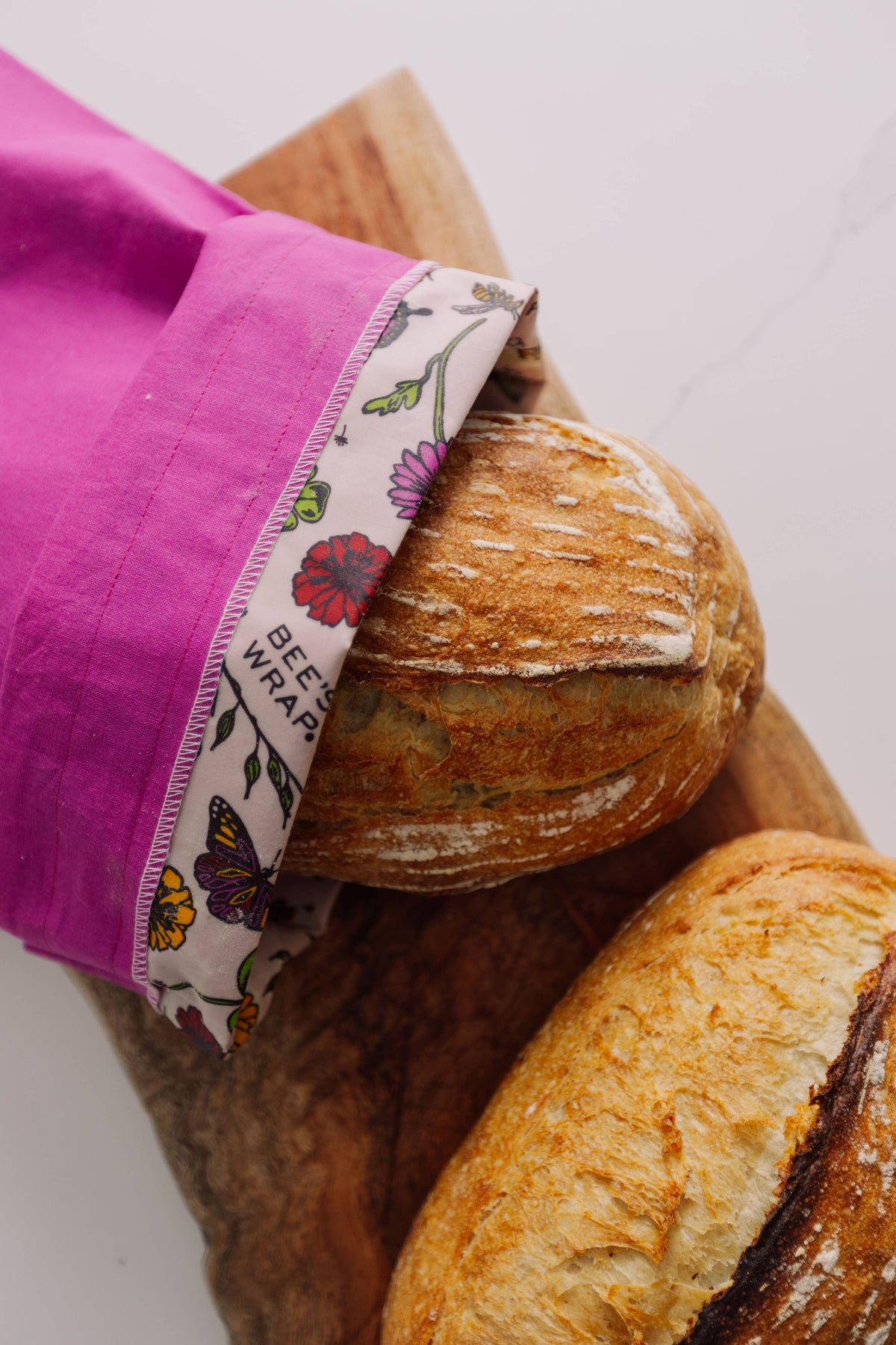 Beeswax Lined Bread Bag: Bees Wrap