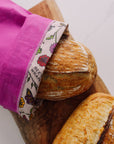 Beeswax Lined Bread Bag: Bees Wrap