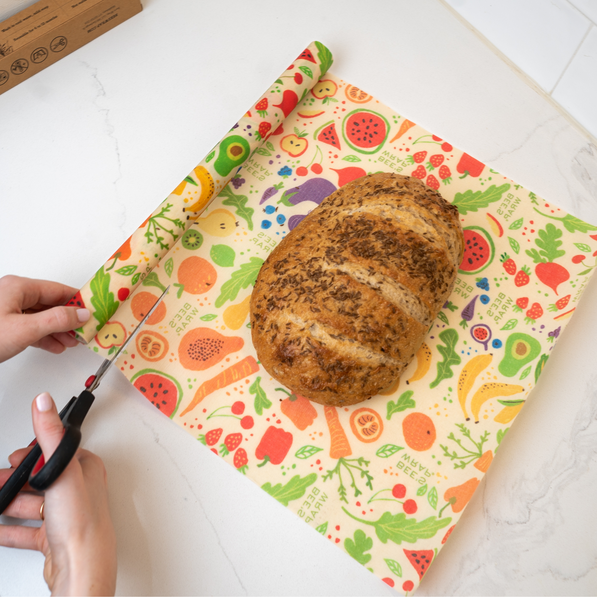 Beeswax Food Wrap: Cut-to-Size Roll