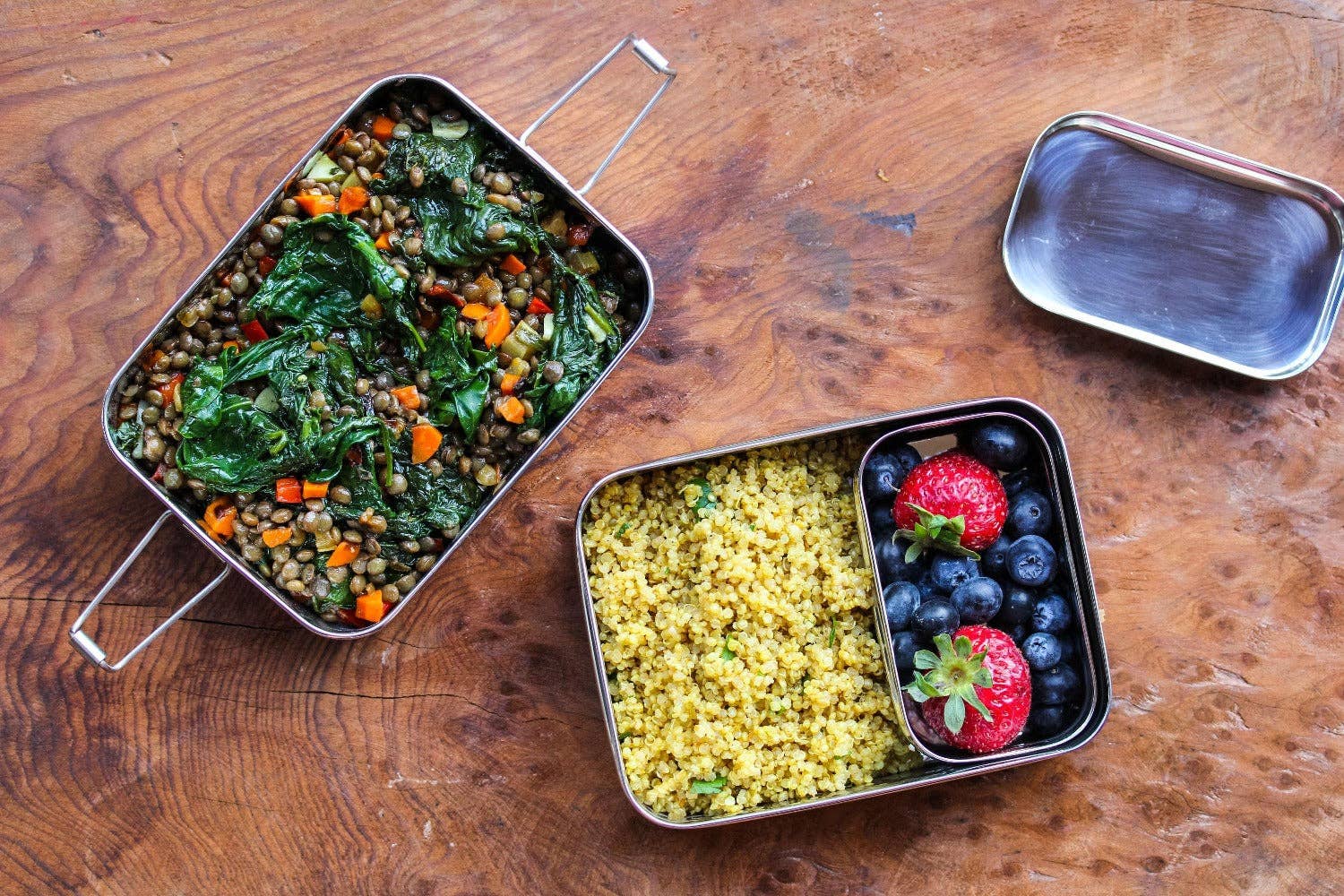 Stainless Steel Lunchbox: Classic or Giant